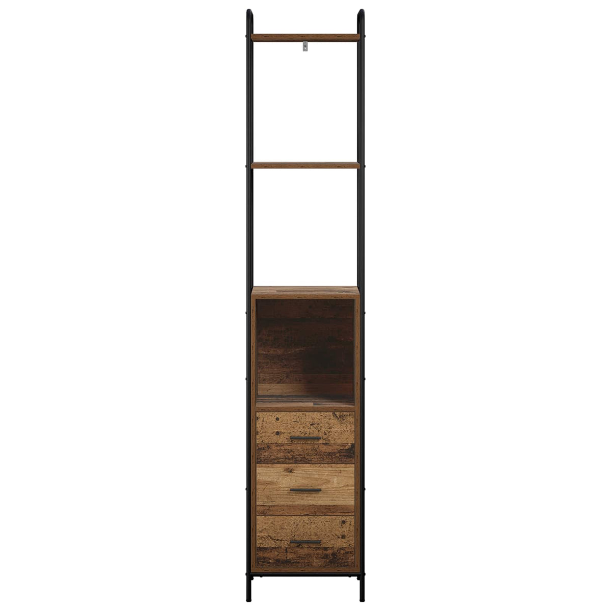 Kupaonski ormar Staro drvo 40 x 36 x 200,5 cm Konstruirano drvo