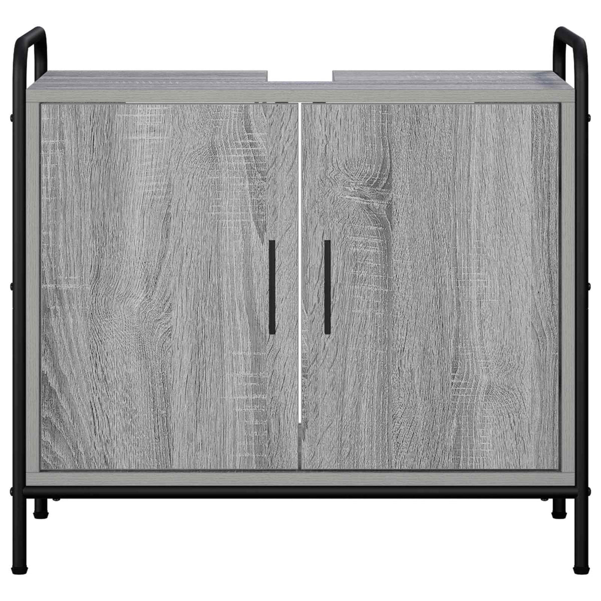 Kupaonski ormar Siva Sonoma 65,5 x 34 x 61 cm Konstruirano drvo