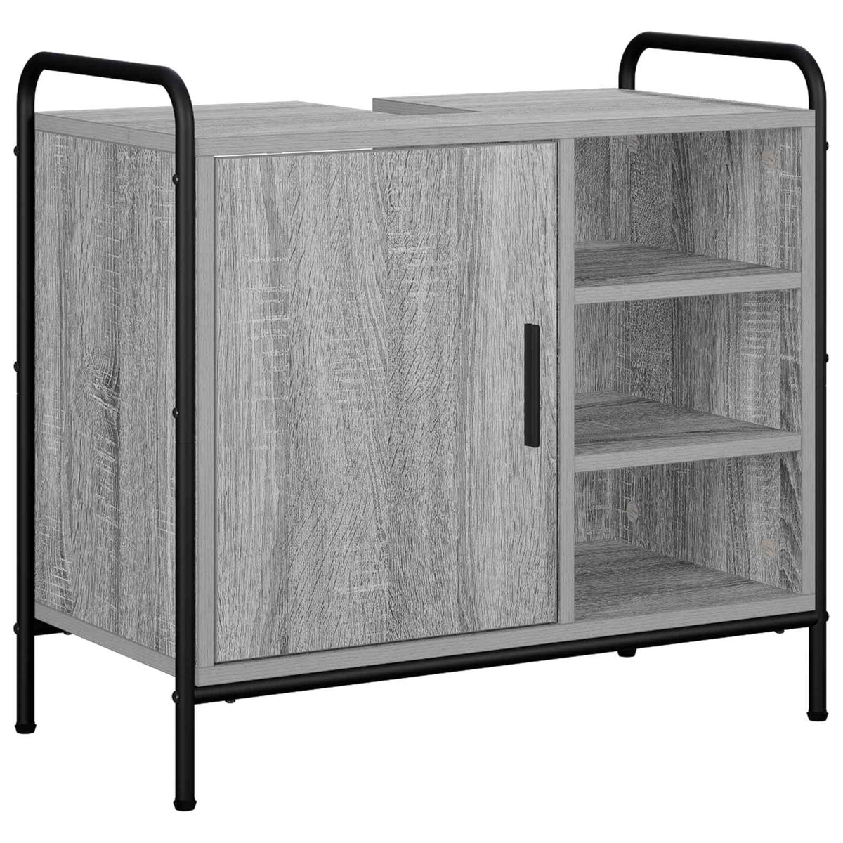 Kupaonski ormar Siva Sonoma 65,5 x 34 x 61 cm Konstruirano drvo