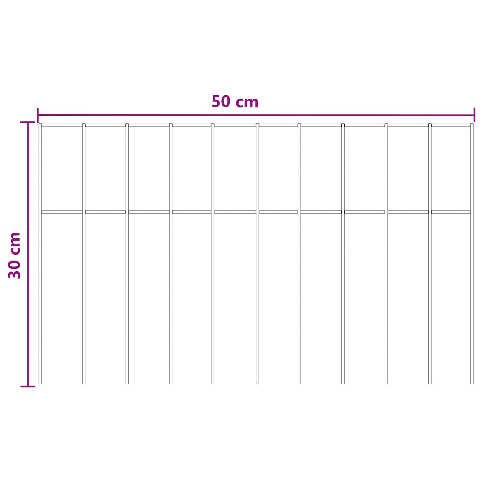 Panel vrtne ograde 48 pcs Pocinčani čelik Srebrna