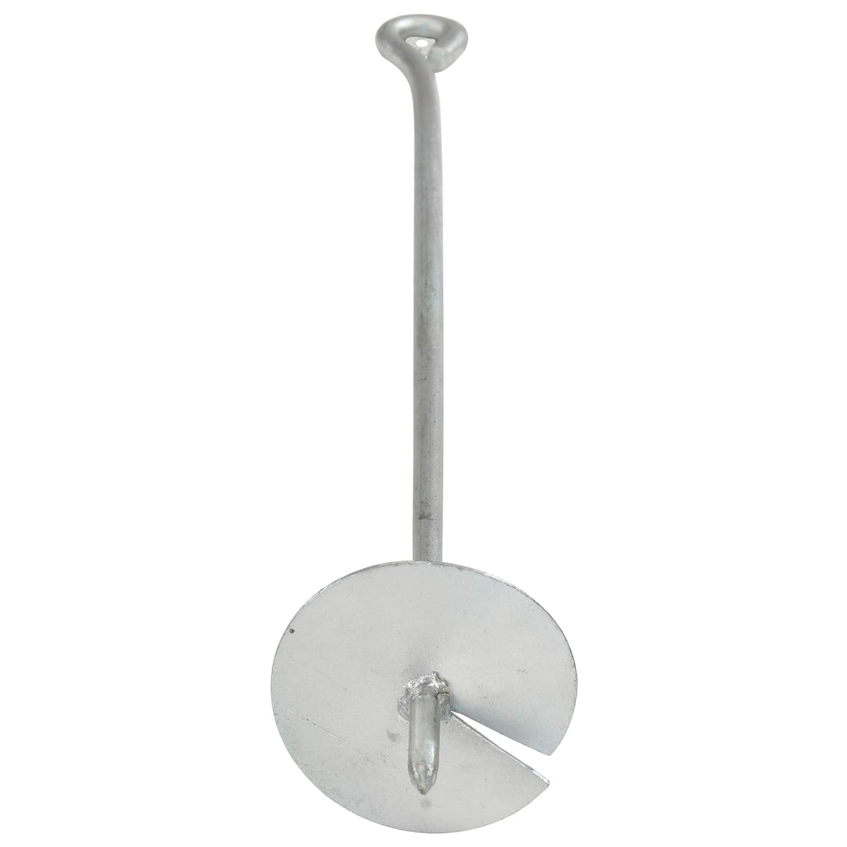 Zemaljska sidra 4 pcs Srebrna Ø10 x 60 cm Galvanizirani metal