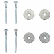 Zemaljska sidra 6 pcs Srebrna Ø10 x 60 cm Galvanizirani metal