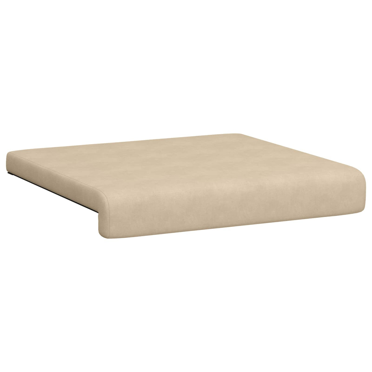 Jastučić za klupu 2 kom. Mikrovlakna Krem Dubina 35 cm