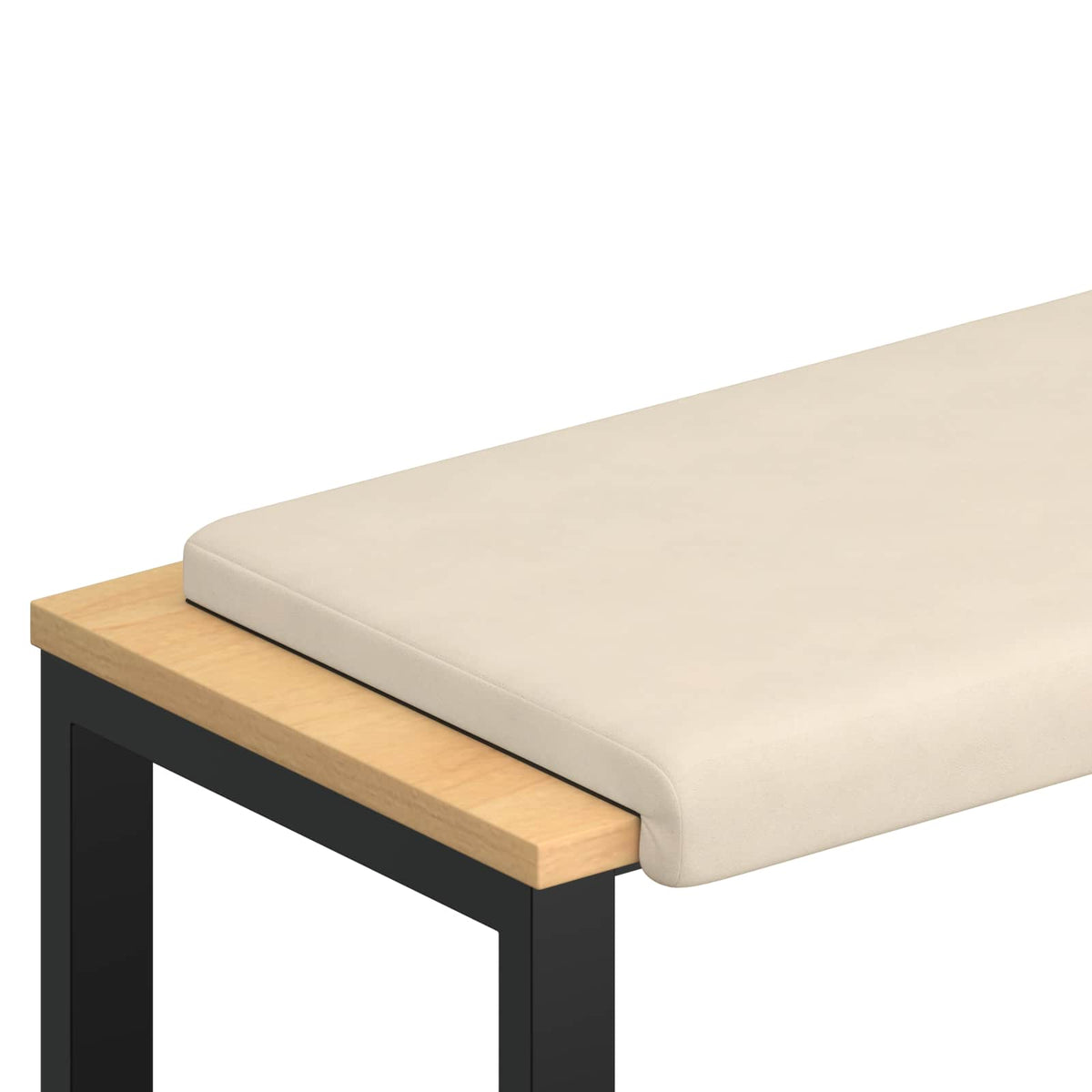 Jastučić za klupu Mikrovlakna Bež Dubina 35 cm