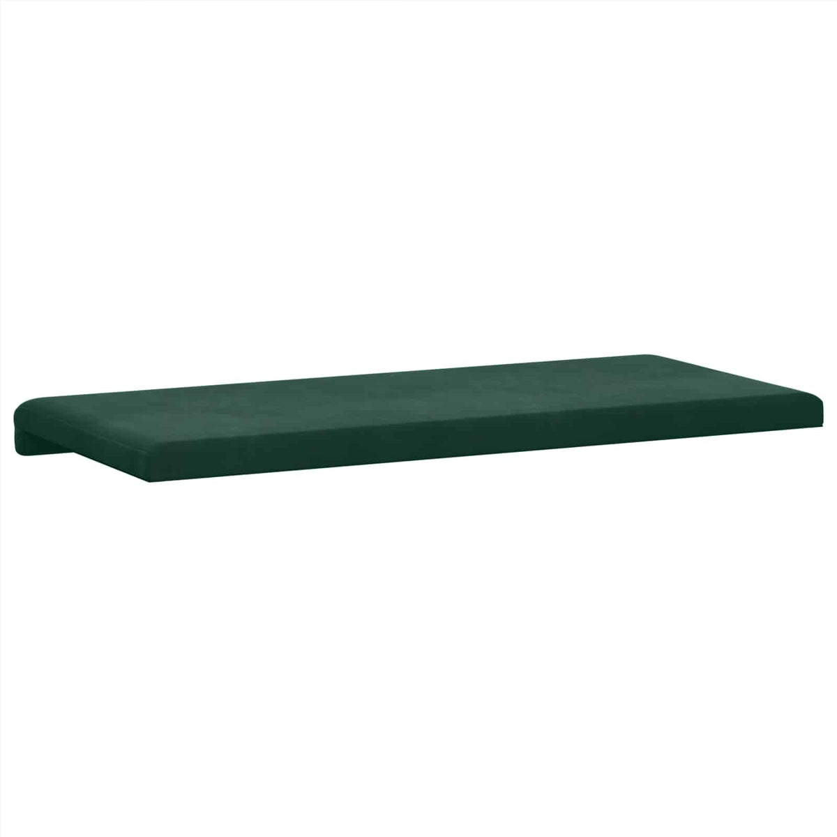 Jastučić za klupu Baršun Tamnozelena Dubina 35 cm