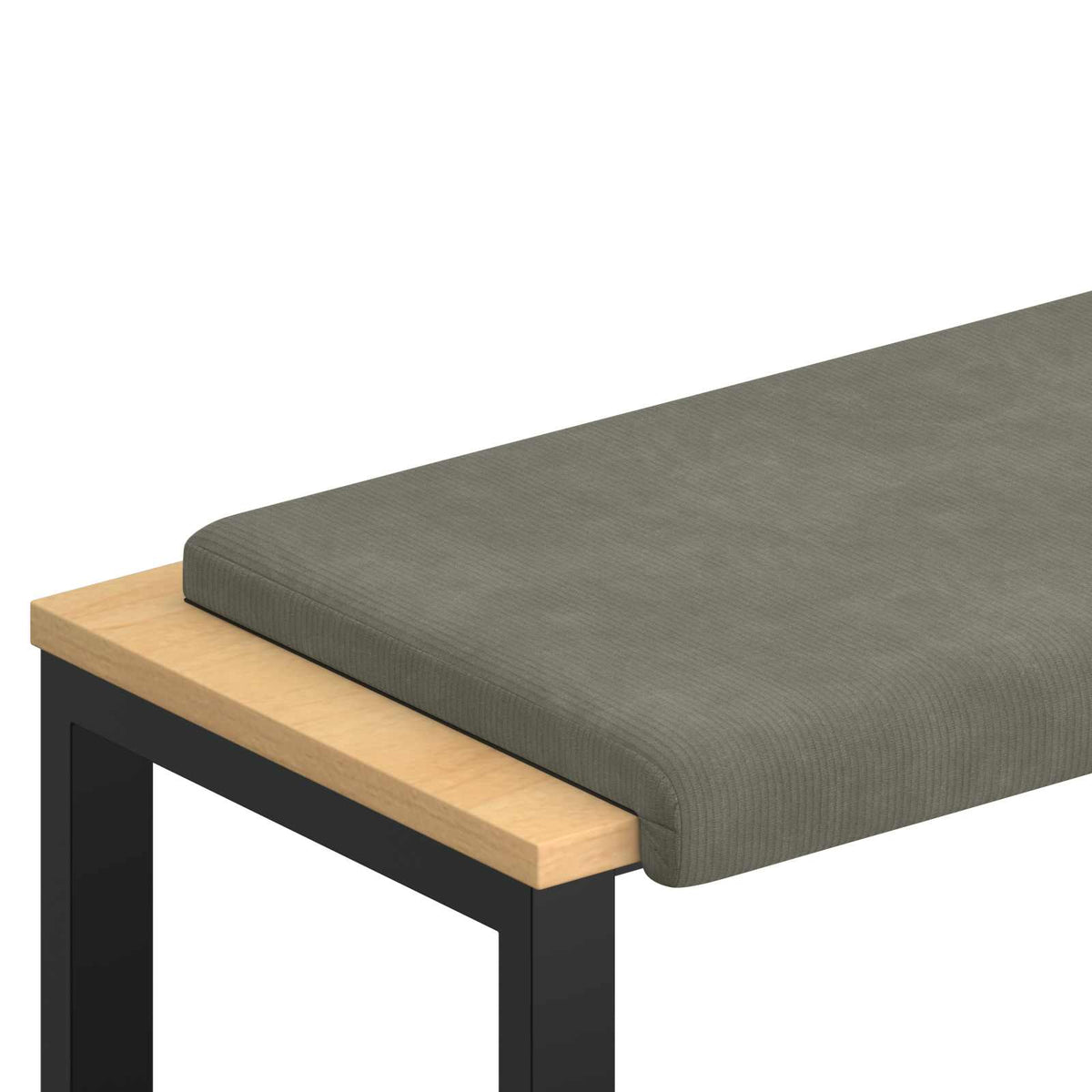 Jastučić za klupu Kord Svjetlosiva Dubina 35 cm