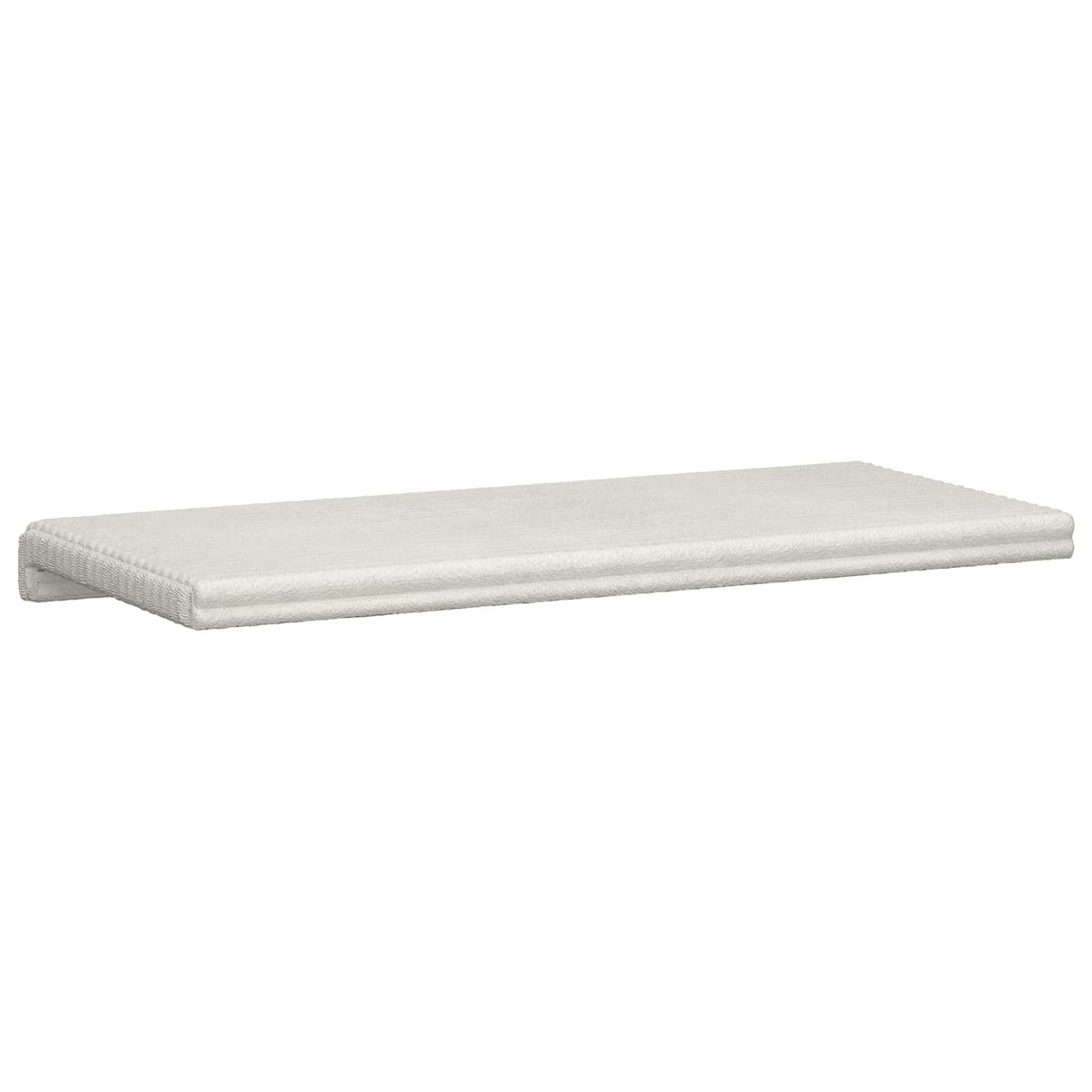 Jastučić za klupu Plišani kord Krem Dubina 35 cm