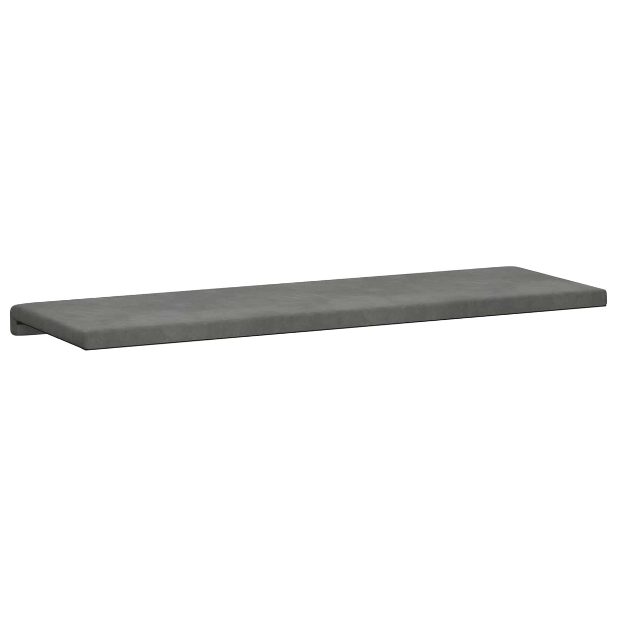 Jastučić za klupu Baršun Tamnosiva Dubina 35 cm
