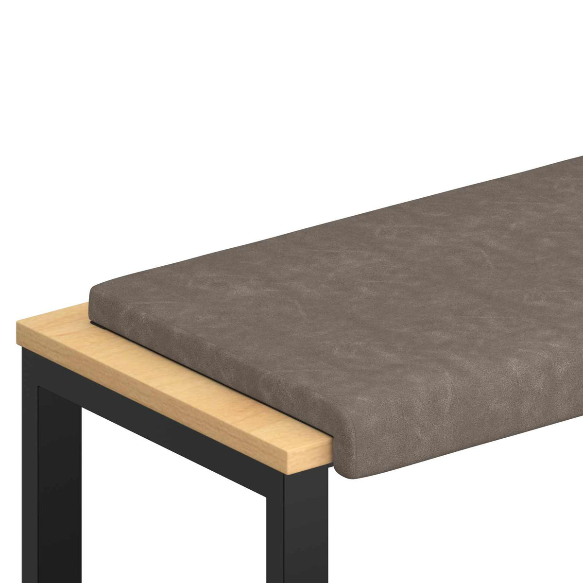 Jastučić za klupu Umjetna koža Siva Dubina 35 cm
