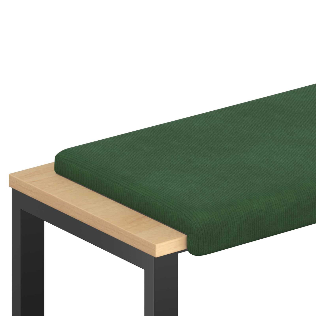 Jastučić za klupu Kord Tamnozelena Dubina 35 cm