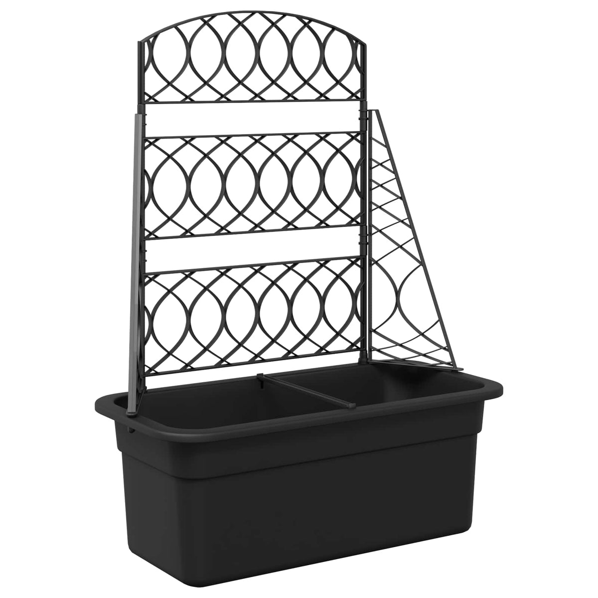 Rešetka za sadnice Antracit 58 x 29 x 78 cm PP