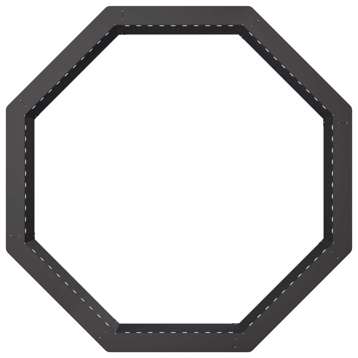Prsten za vatru Crna 90 x 90 x 25 cm Čelik