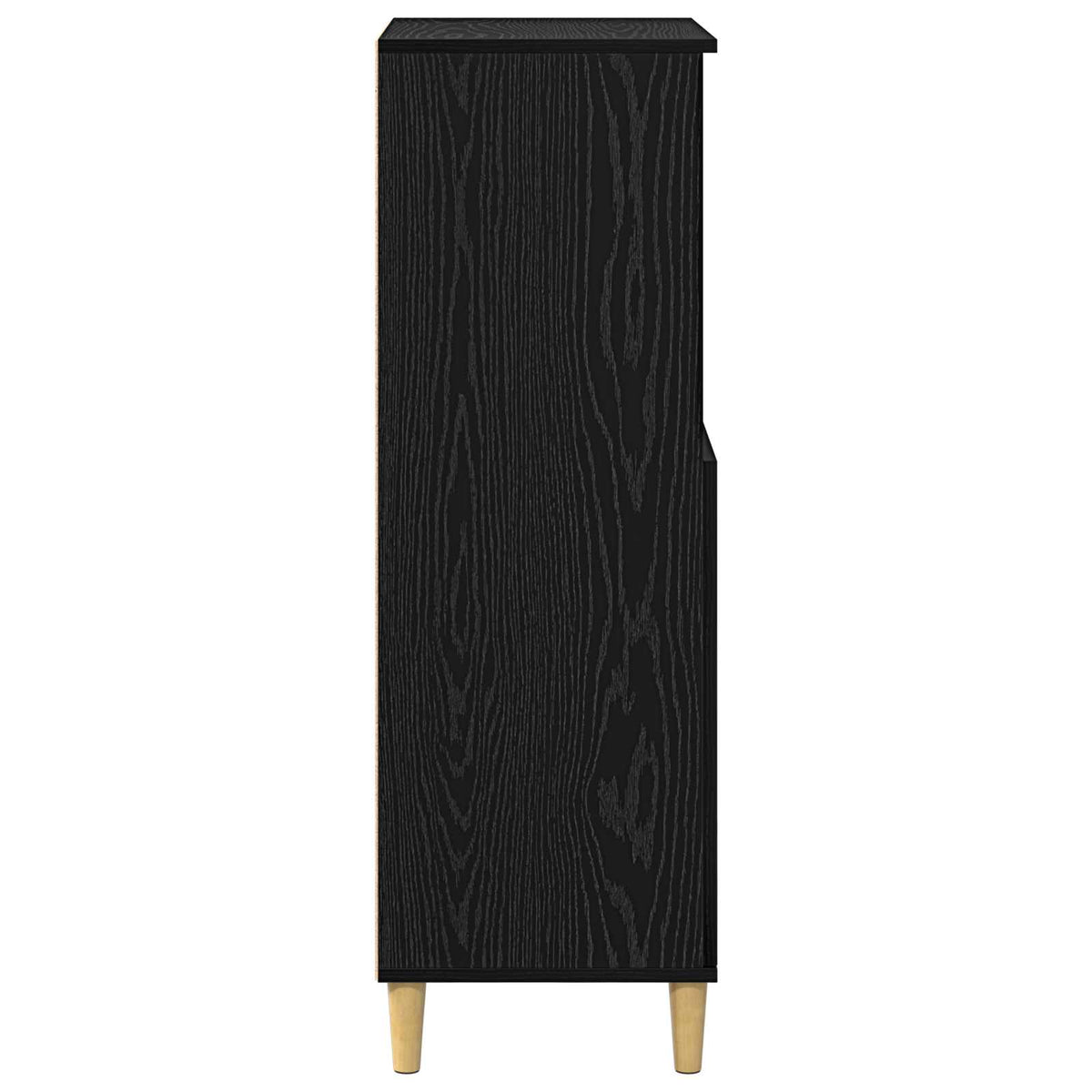 Highboard Crni hrast 60 x 36 x 110 cm Konstruirano drvo