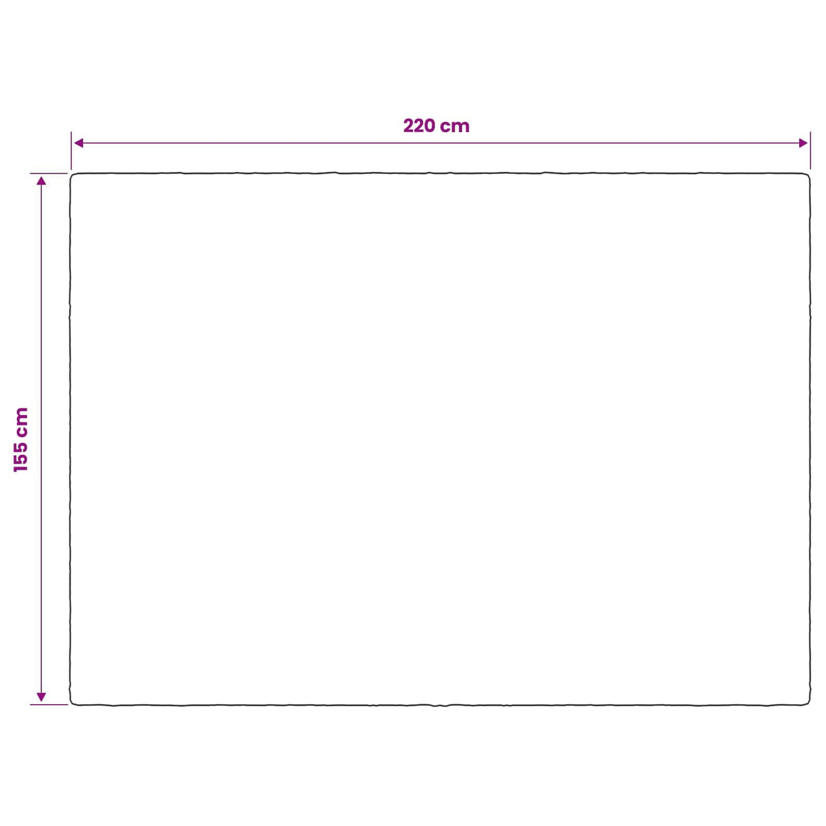 Težak pokrivač Bijela 155 x 220 cm 7 kg 100% Pamuk 205T