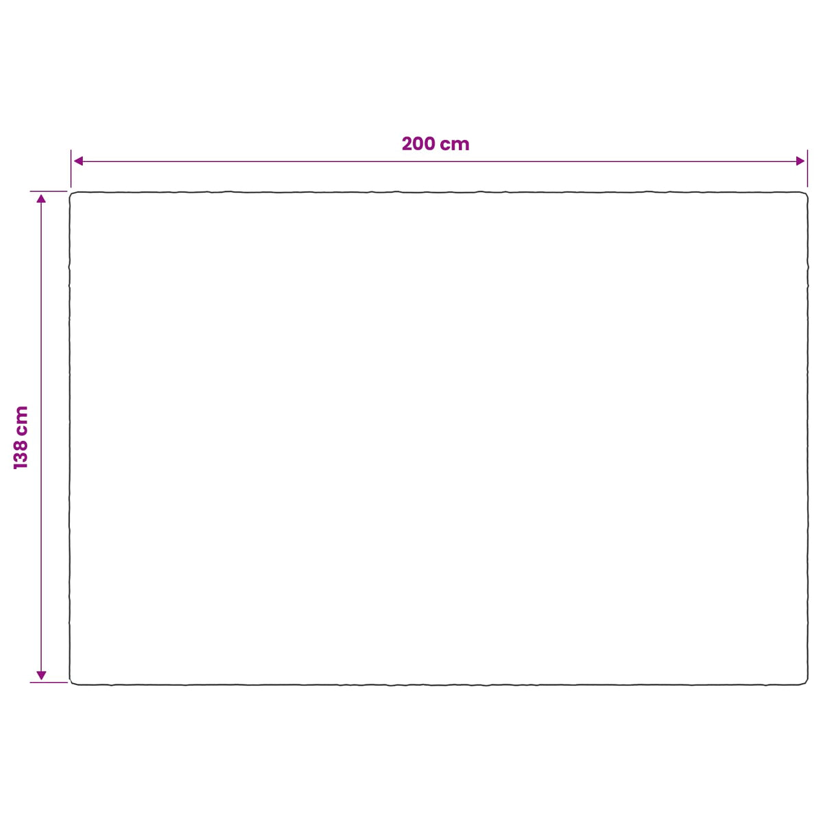 Težak pokrivač Antracit 138 x 200 cm 6 kg 100% Pamuk 205T