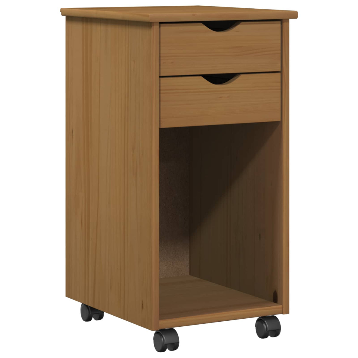 Set ormara za radne stolove 2 kom. Medeno Smeđa