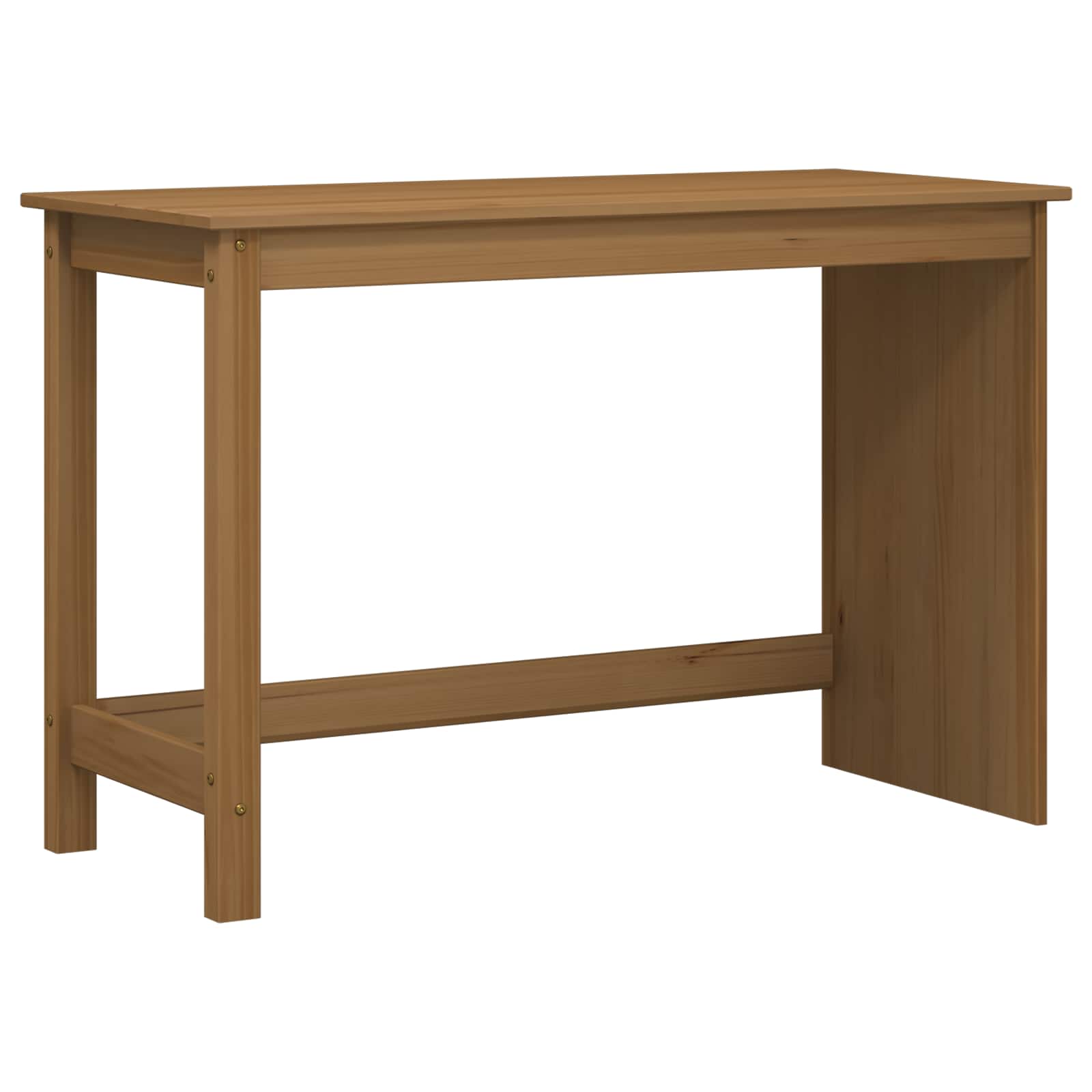 Set stola i pokretnog ormara MOSS 2 pcs Medeno Smeđa