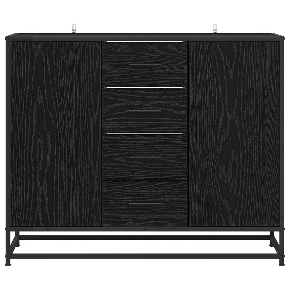 Kreveta Crni hrast 92 x 35 x 76 cm Konstruirano drvo