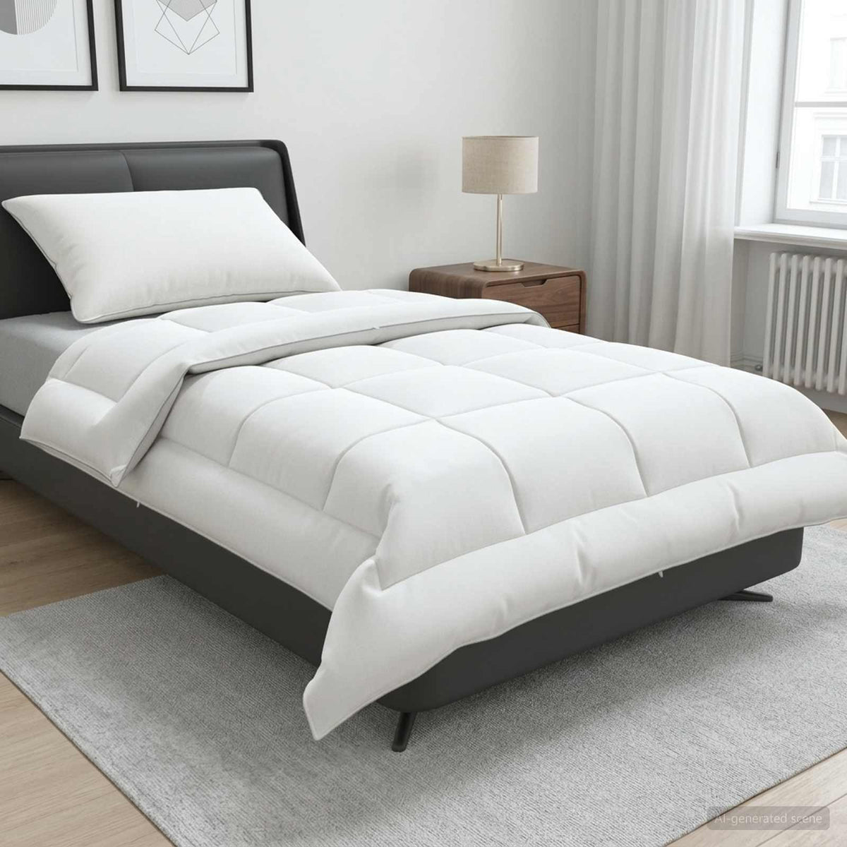 Set jastuka i popluna 2 kom. 140x200 cm Ljeto 140 GSM Vuna