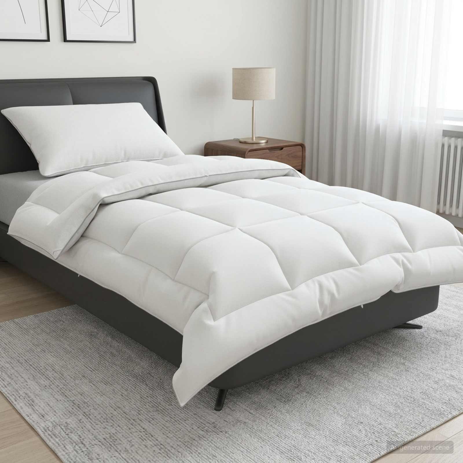 Set jastuka i popluna 2 kom. 135x200 cm 4 godišnja doba 350 GSM