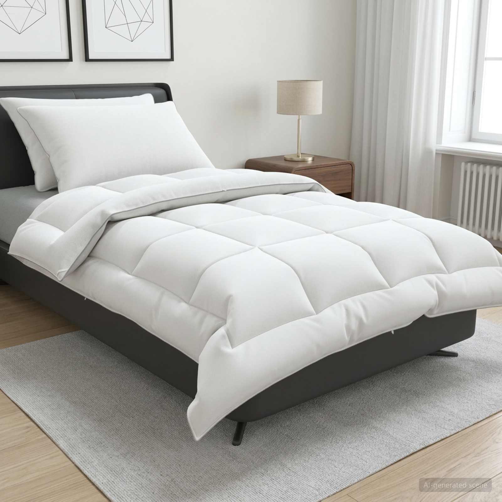 Set jastuka i popluna 3 kom. 135x220 cm 4 godišnja doba 220 GSM