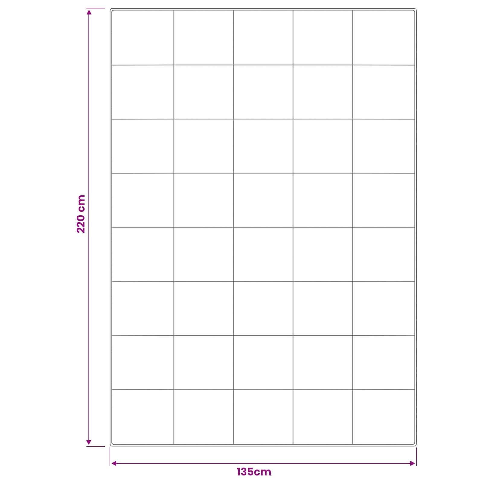 Set jastuka i popluna 3 kom. 135x220 cm 4 godišnja doba 220 GSM