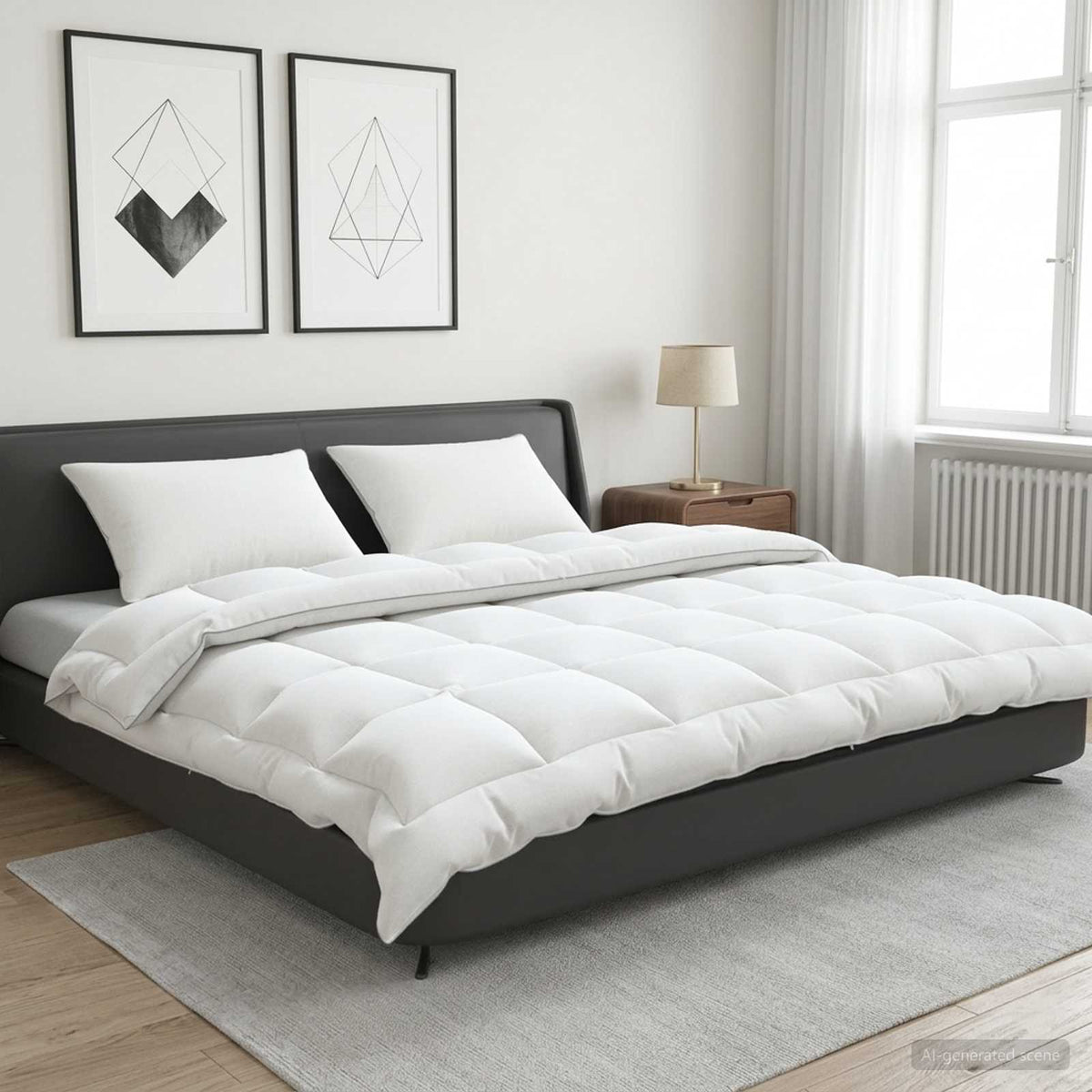 Set jastuka i popluna 3 kom. 220x260 cm 4 godišnja doba 220 GSM