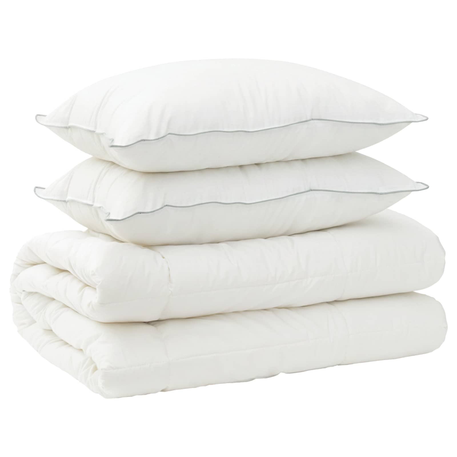 Set jastuka i popluna 3 kom. 240x260 cm Zima 450 GSM Vuna
