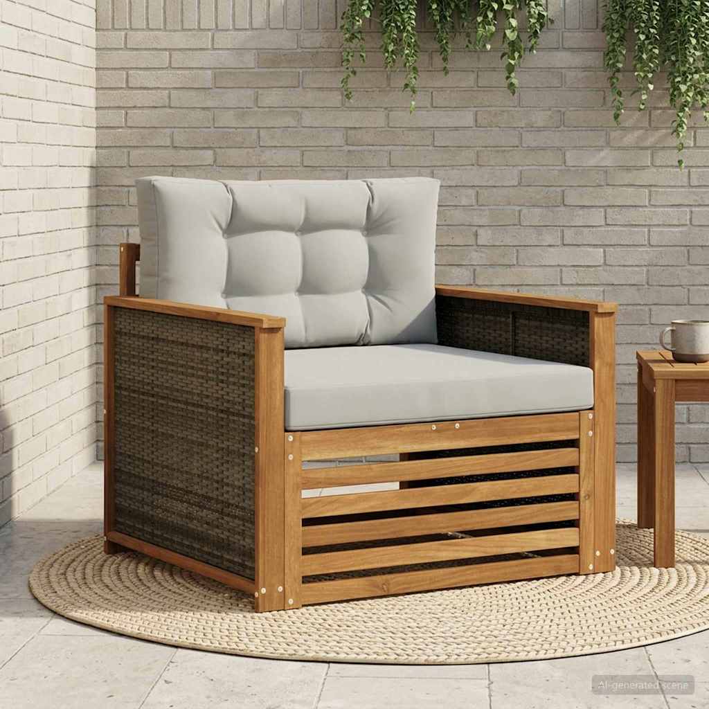 Srednja sofa za van Prirodna