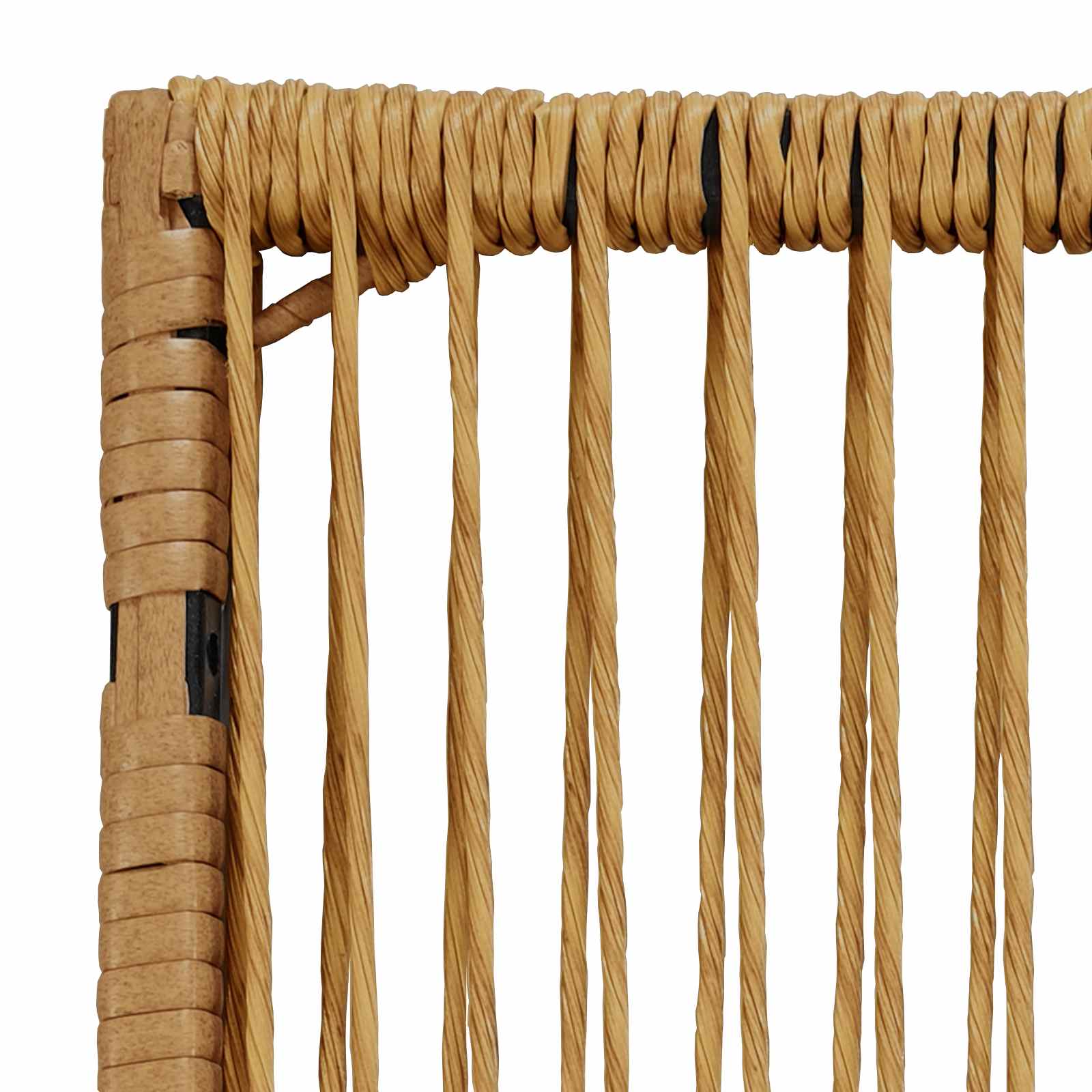 Vanjski kauč Čvrsto drvo akacije Prirodna i krem