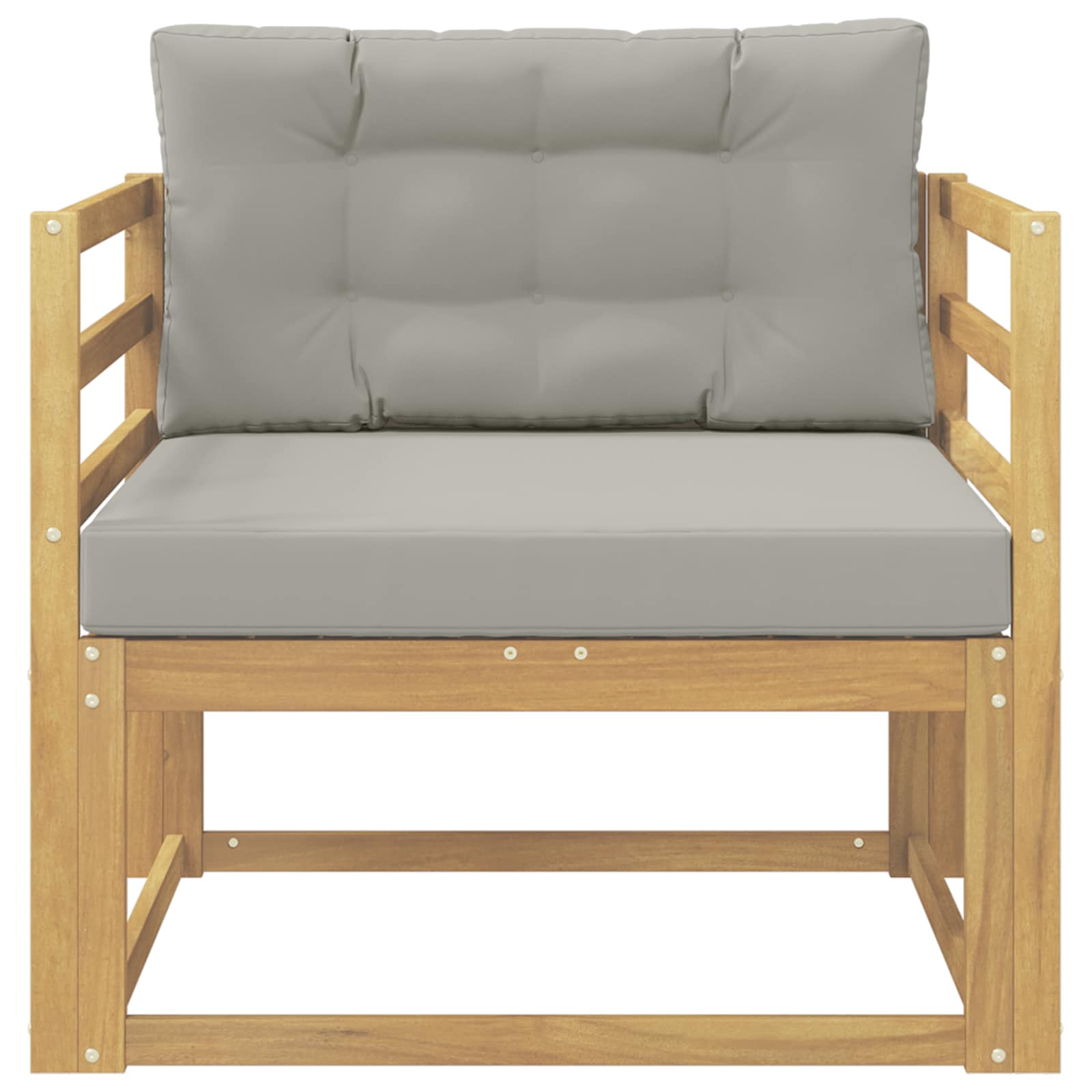 Srednja sofa za van Poliester Bijela