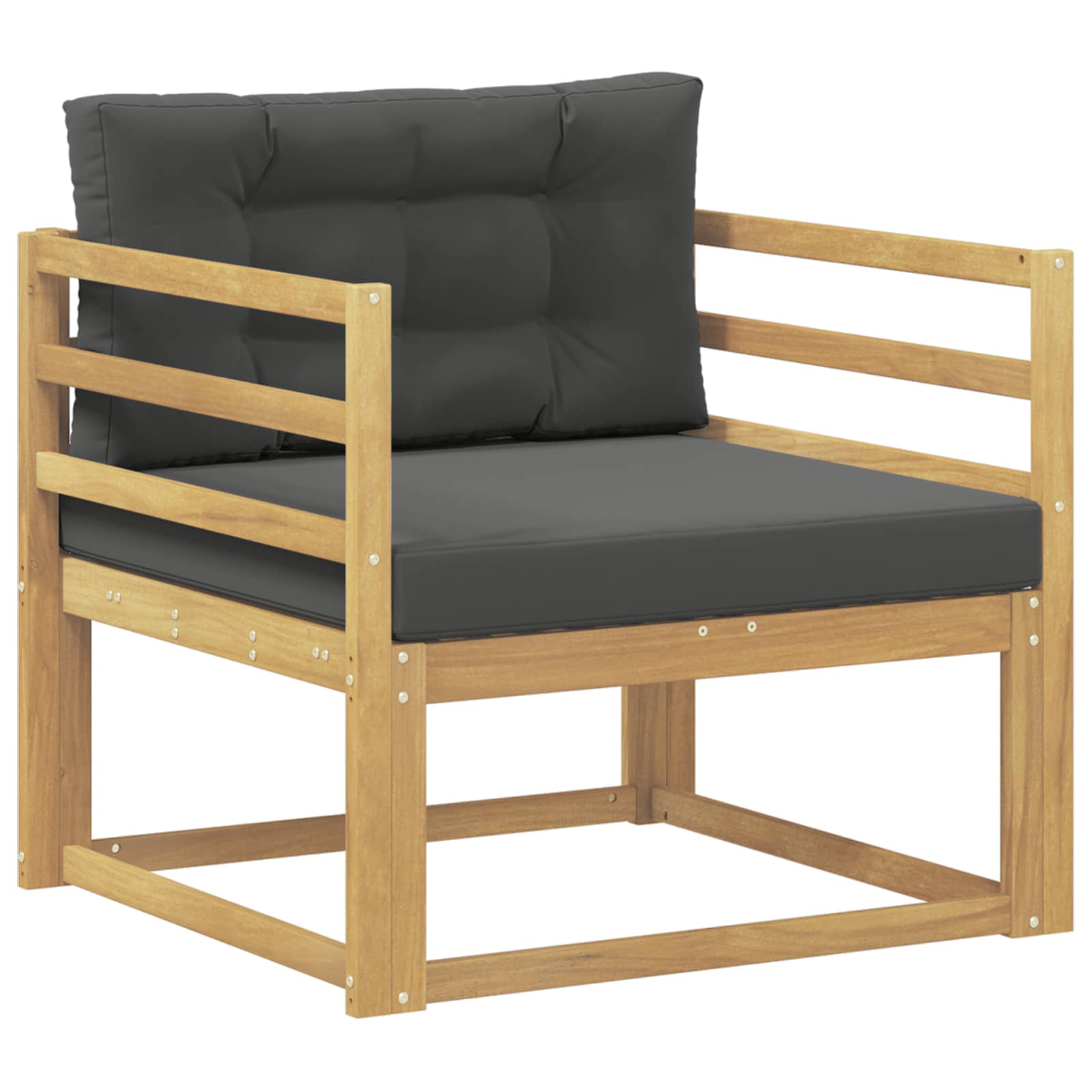 Srednja sofa za van Poliester Bijela