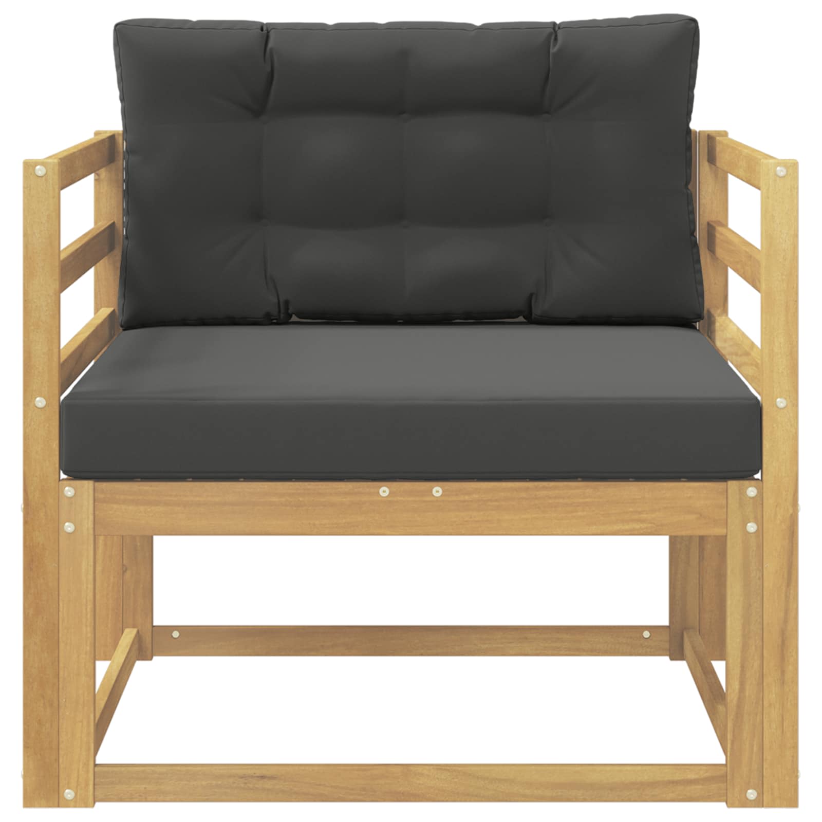 Srednja sofa za van Poliester Bijela