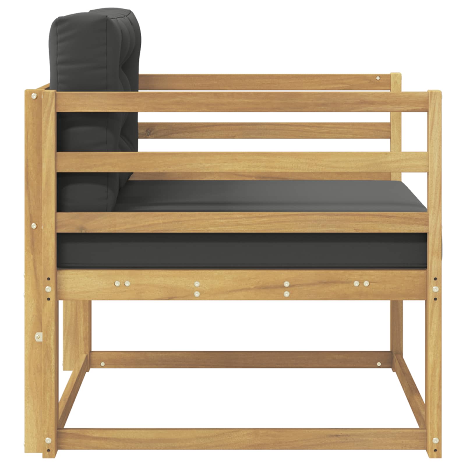 Srednja sofa za van Poliester Bijela
