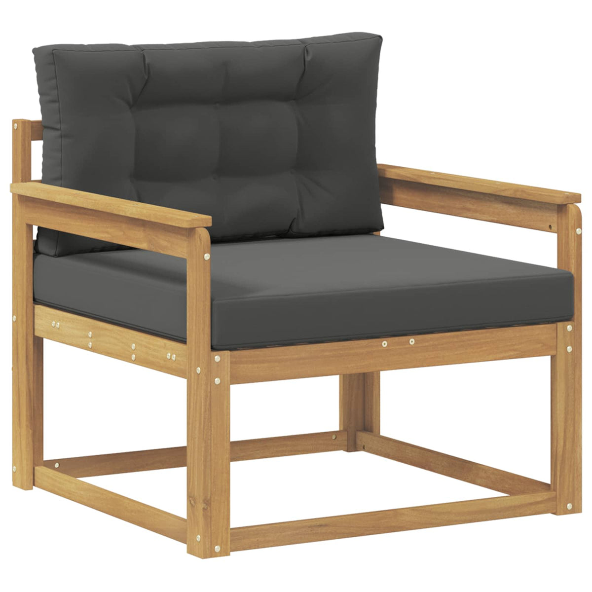 Srednja sofa za van Poliester Bijela
