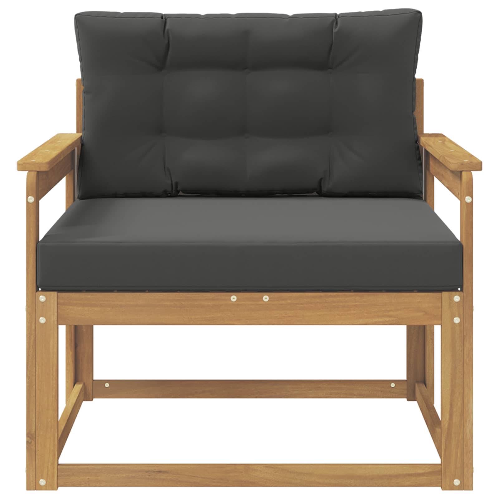 Srednja sofa za van Poliester Bijela