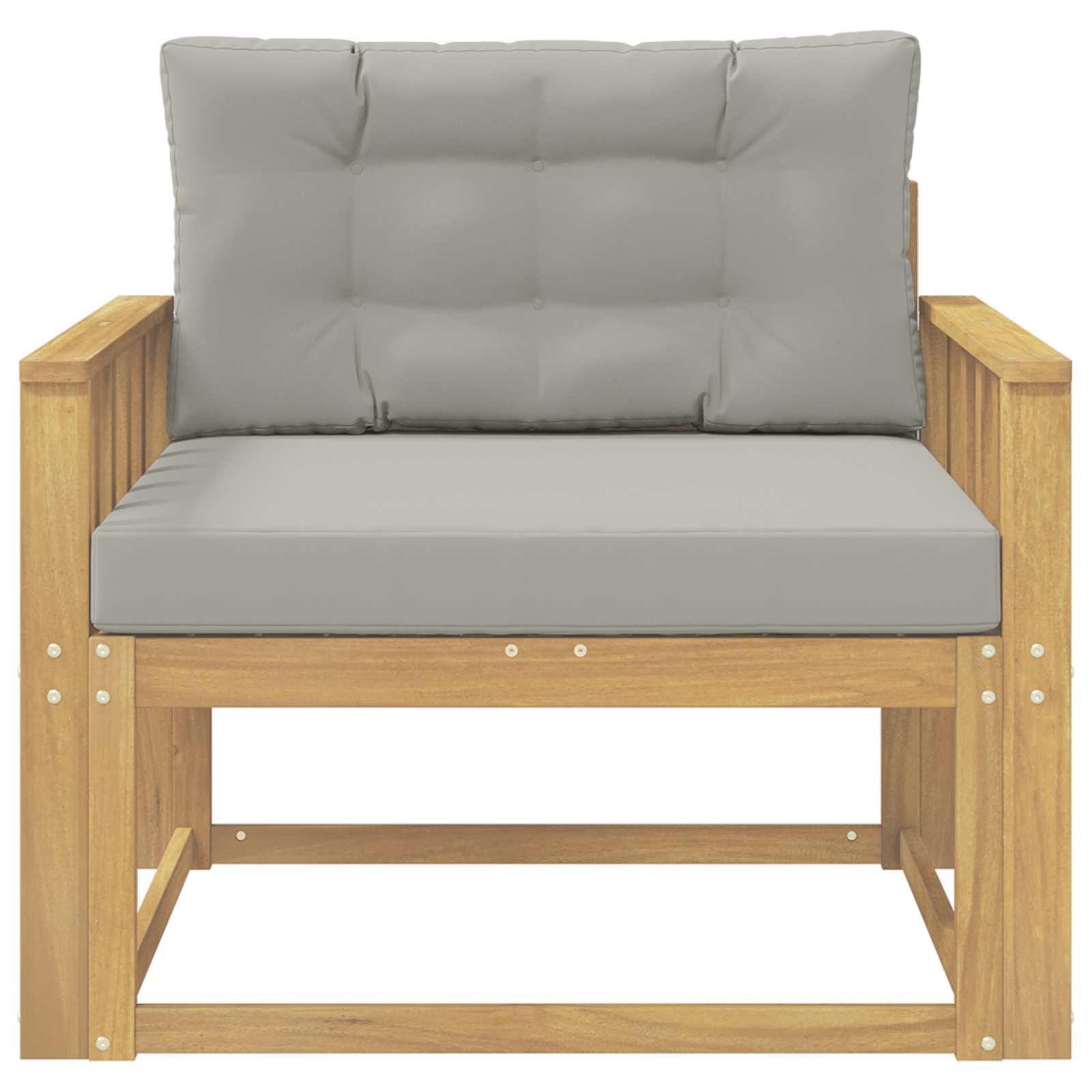 Srednja sofa za van Poliester Bijela