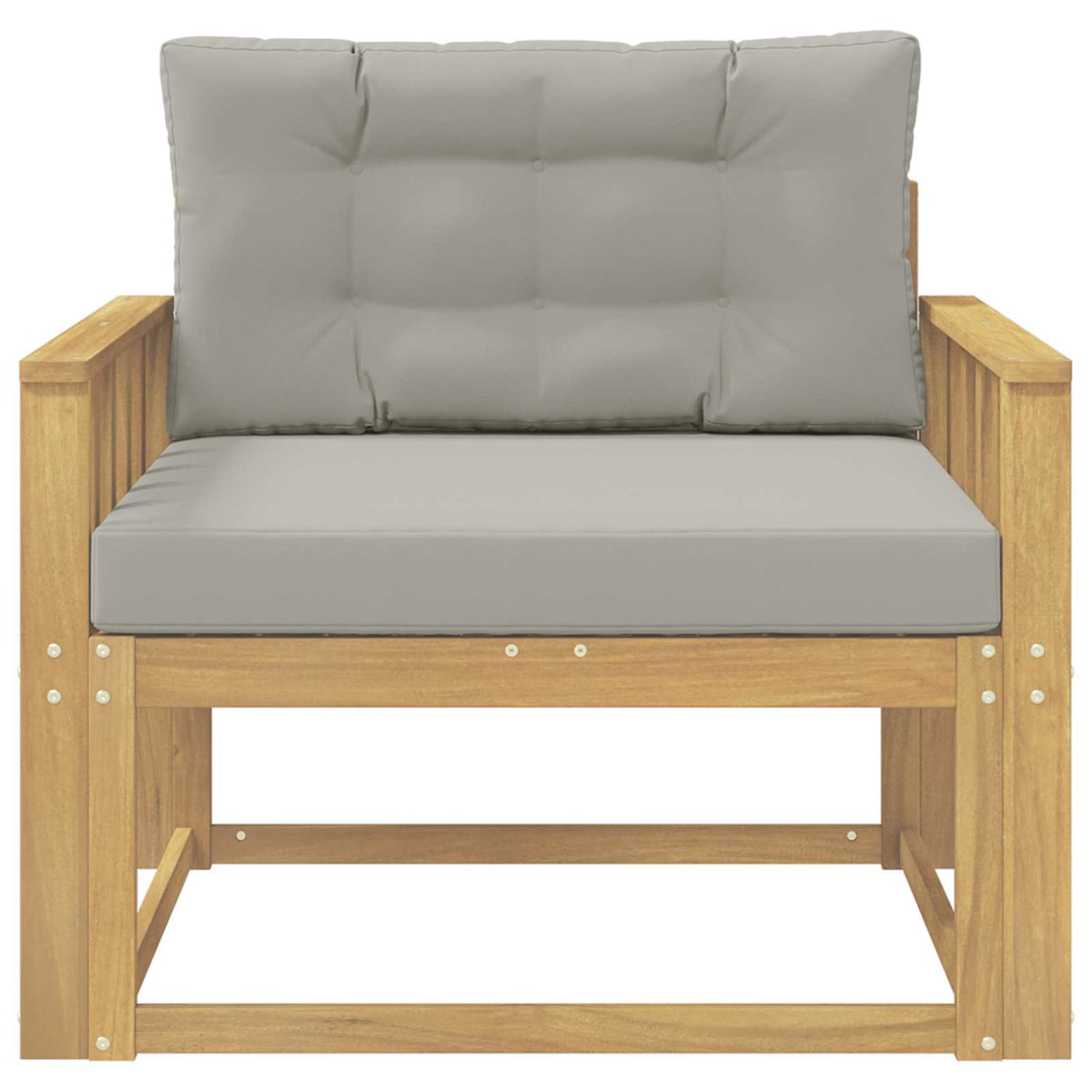 Srednja sofa za van Poliester Bijela