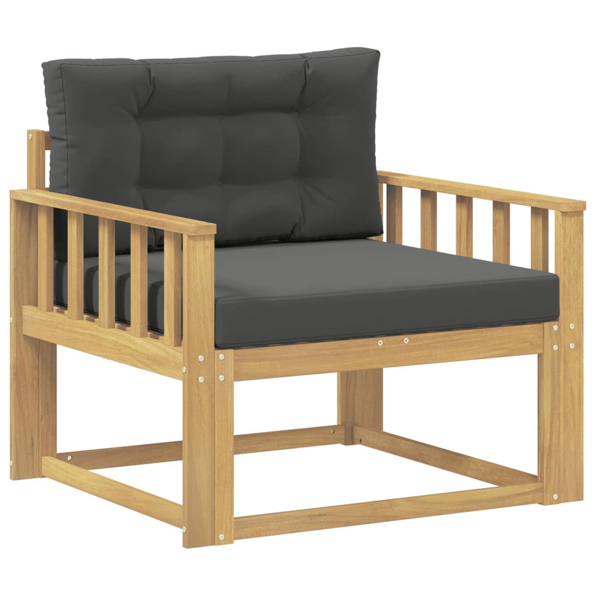 Srednja sofa za van Poliester Bijela