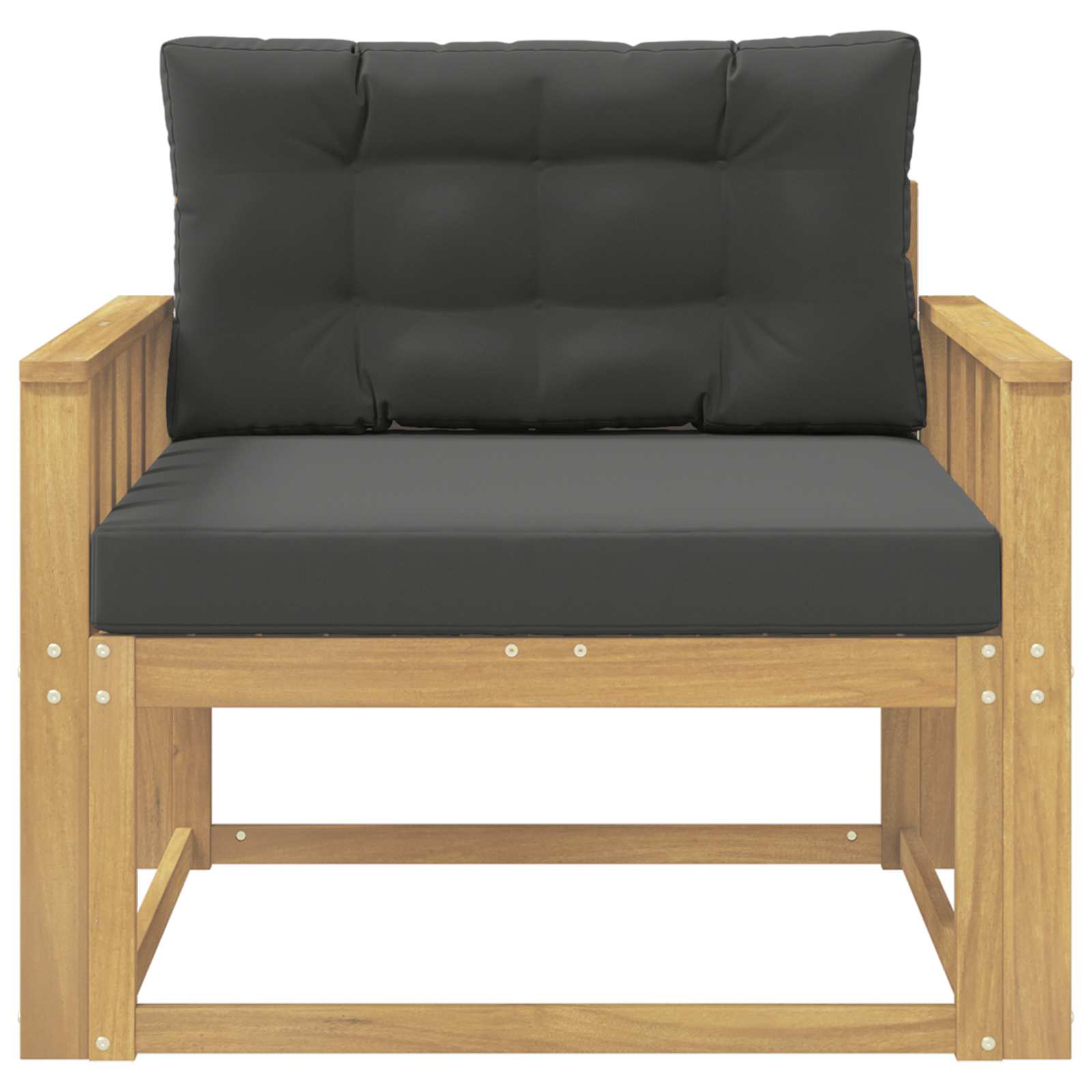 Srednja sofa za van Poliester Bijela