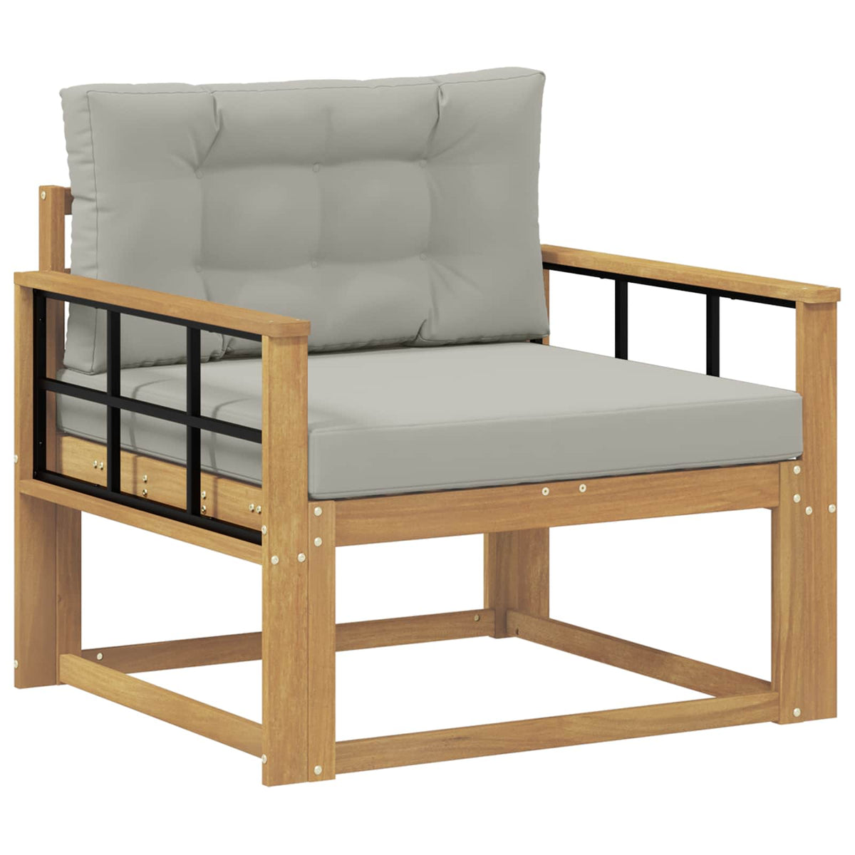 Srednja sofa za van Poliester Bijela