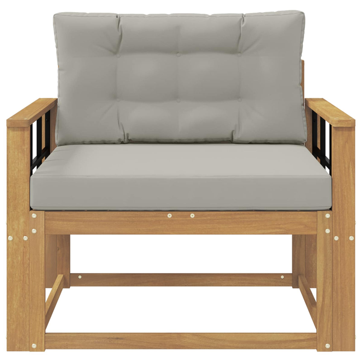 Srednja sofa za van Poliester Bijela