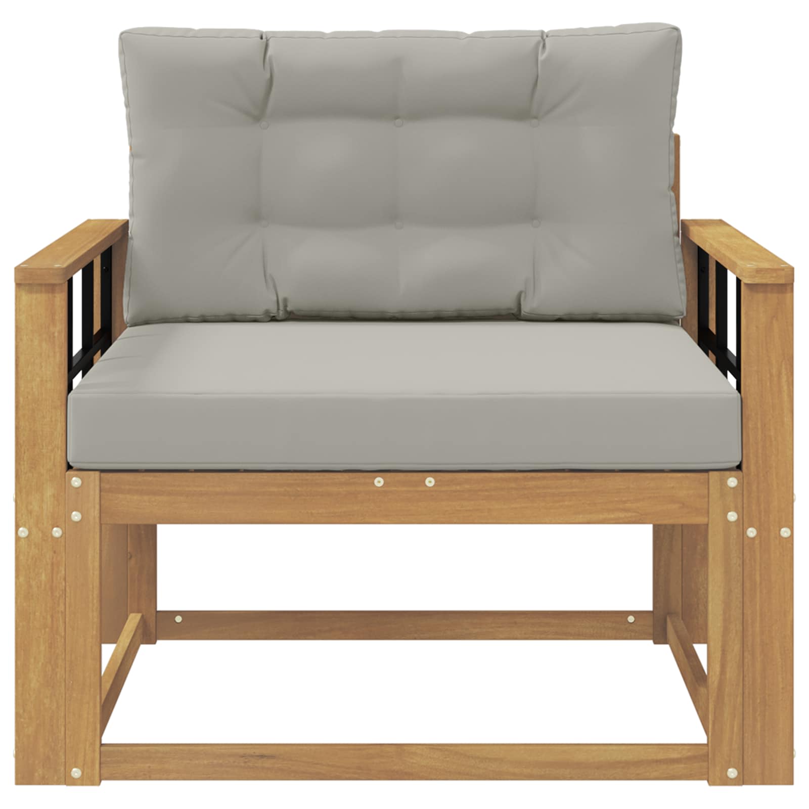 Srednja sofa za van Poliester Bijela
