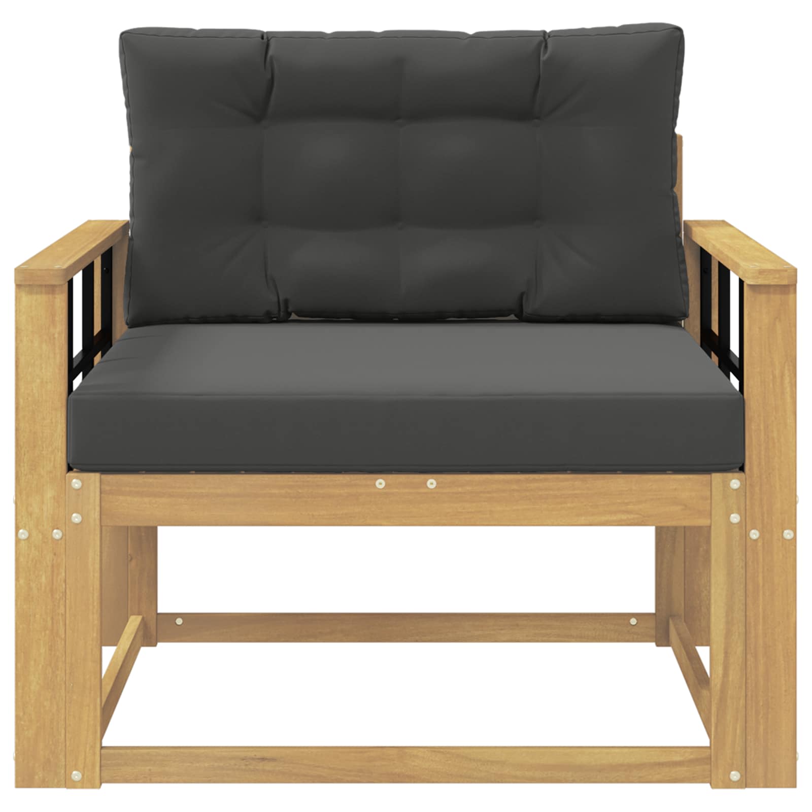 Srednja sofa za van Poliester Bijela