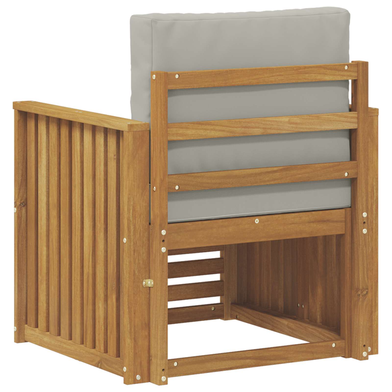 Set vanjskih sofa Poliester Bijela