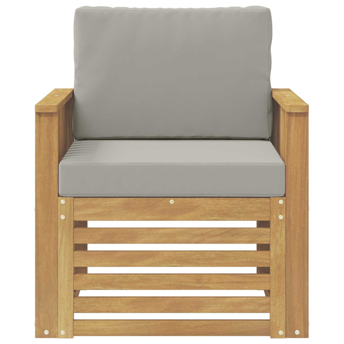 Set vanjskih sofa Poliester Bijela