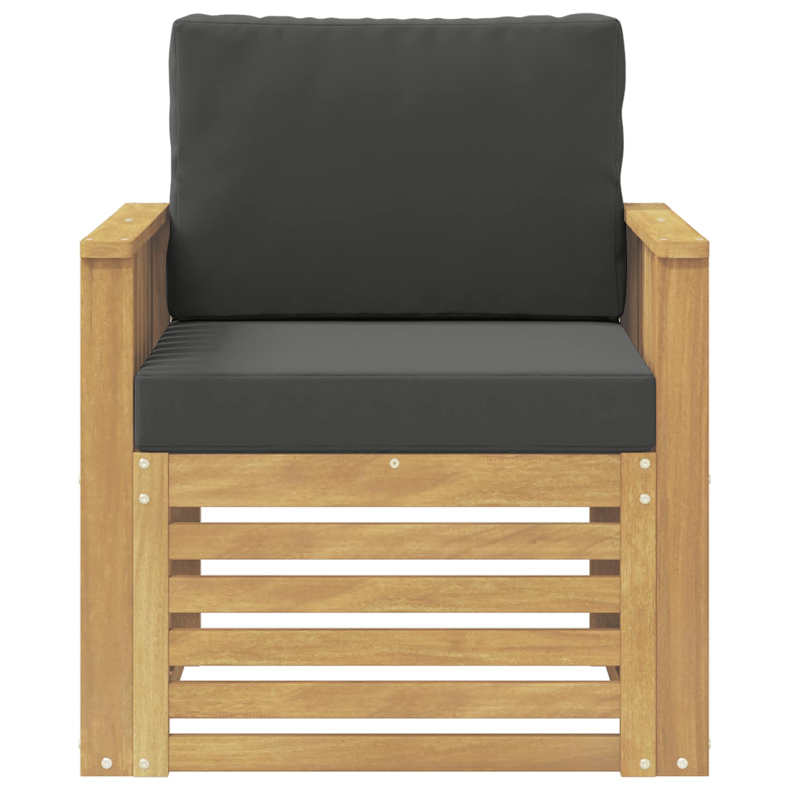 Set vanjskih sofa Poliester Bijela
