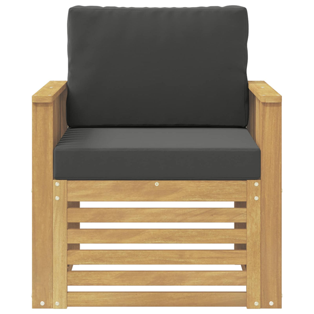 Set vanjskih sofa Poliester Bijela