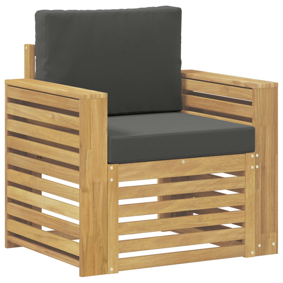 Set vanjskih sofa Poliester Bijela