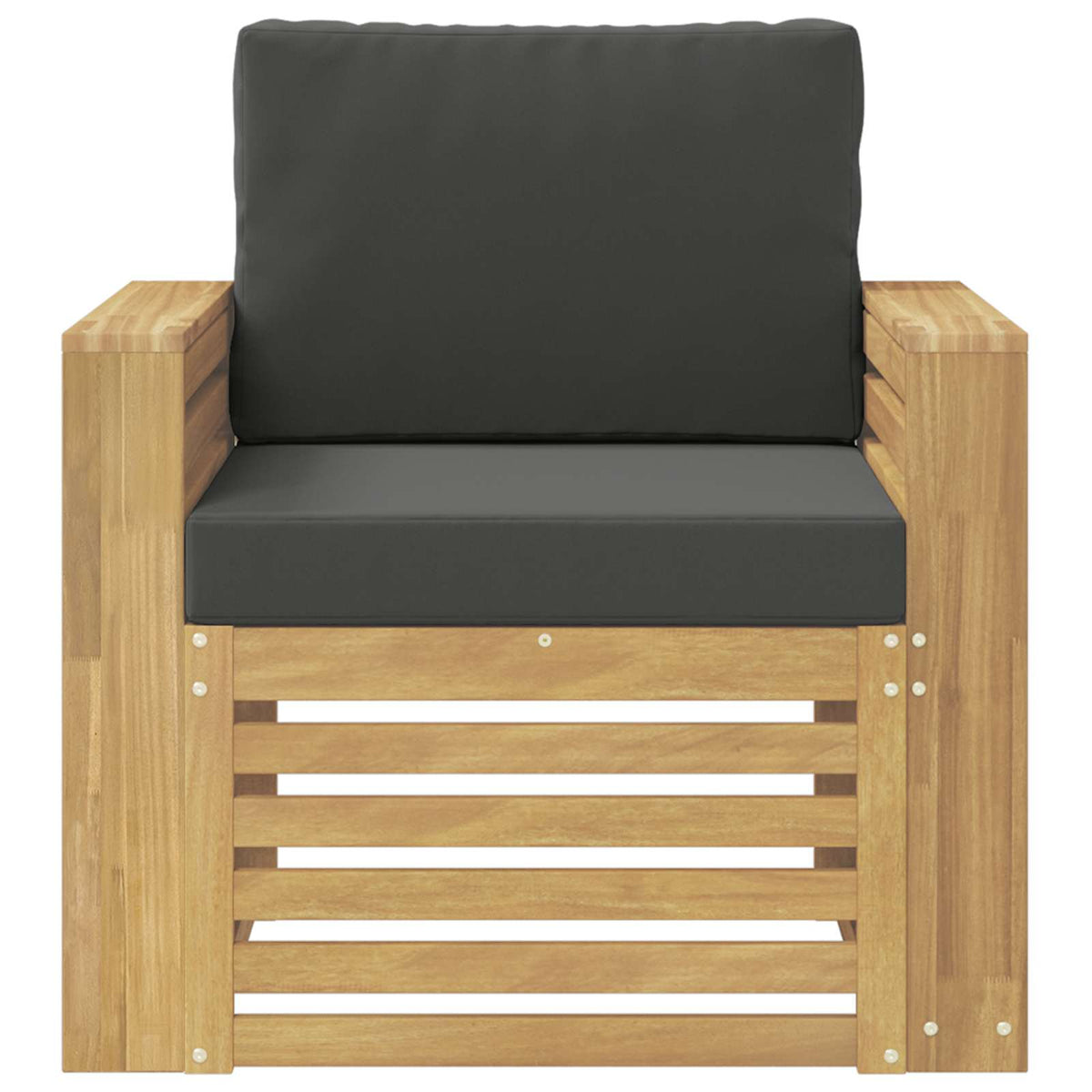 Set vanjskih sofa Poliester Bijela